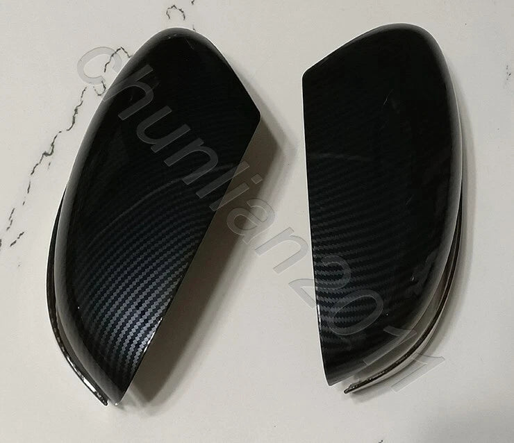 ABS Carbon Fiber Side Mirror Cover Trim for Nissan X-Trail Rogue (2014-2020)