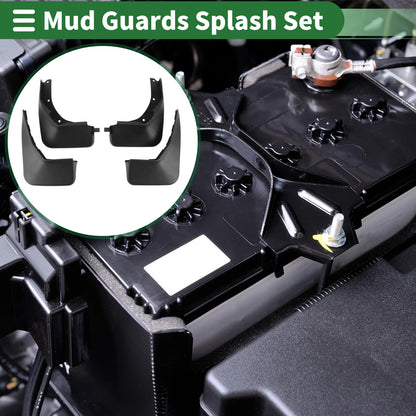 Mud Flaps Splash Guards for Ford Fiesta 2015-2016 ( Mount Accessories)