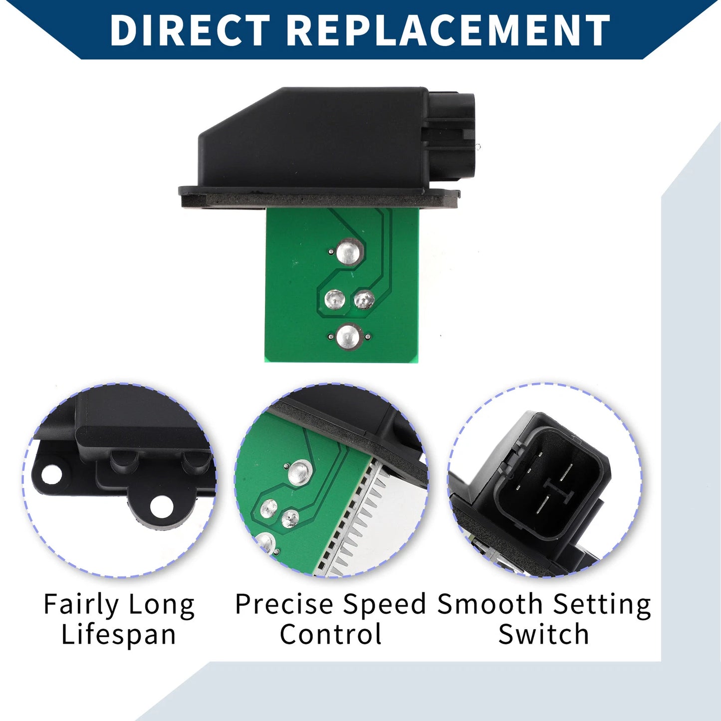 HVAC Blower Motor Resistor for Ford Crown Victoria (1991-1997)
