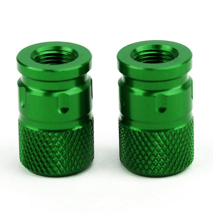 Aluminium Anti-Theft Valve Caps for Car Motorcycle Bike MTB (F3)