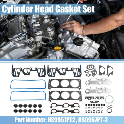 Engine Cylinder Head Gasket Set 3.1L for Pontiac Buick Chevy