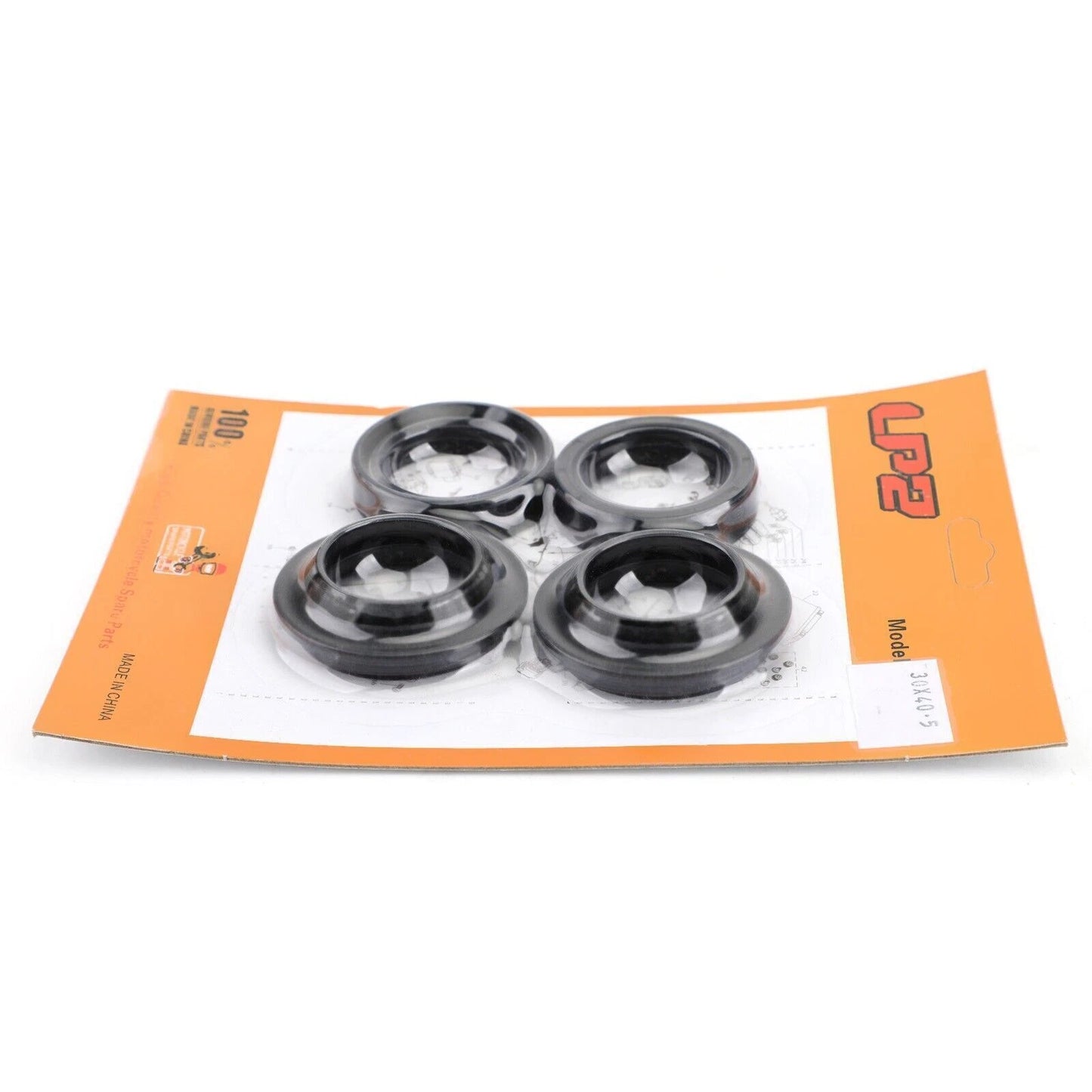Fork Seal Ring Set with Dust Caps for Yamaha TTR125 YBR125 DT125 (1974-2014)