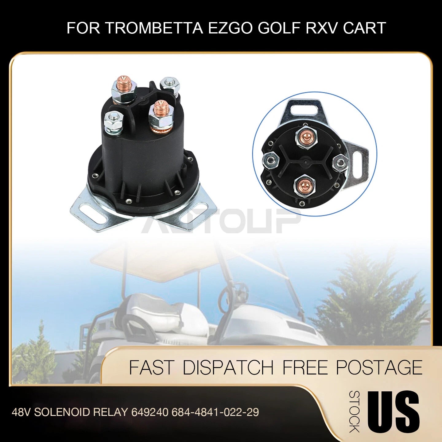 Solenoid Relay Switch 48V for EZGO RXV