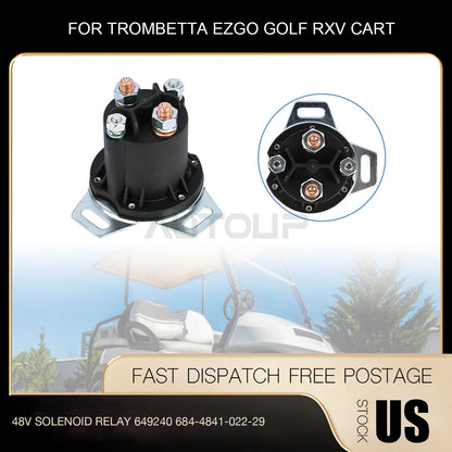 Solenoid Relay Switch 48V for EZGO RXV