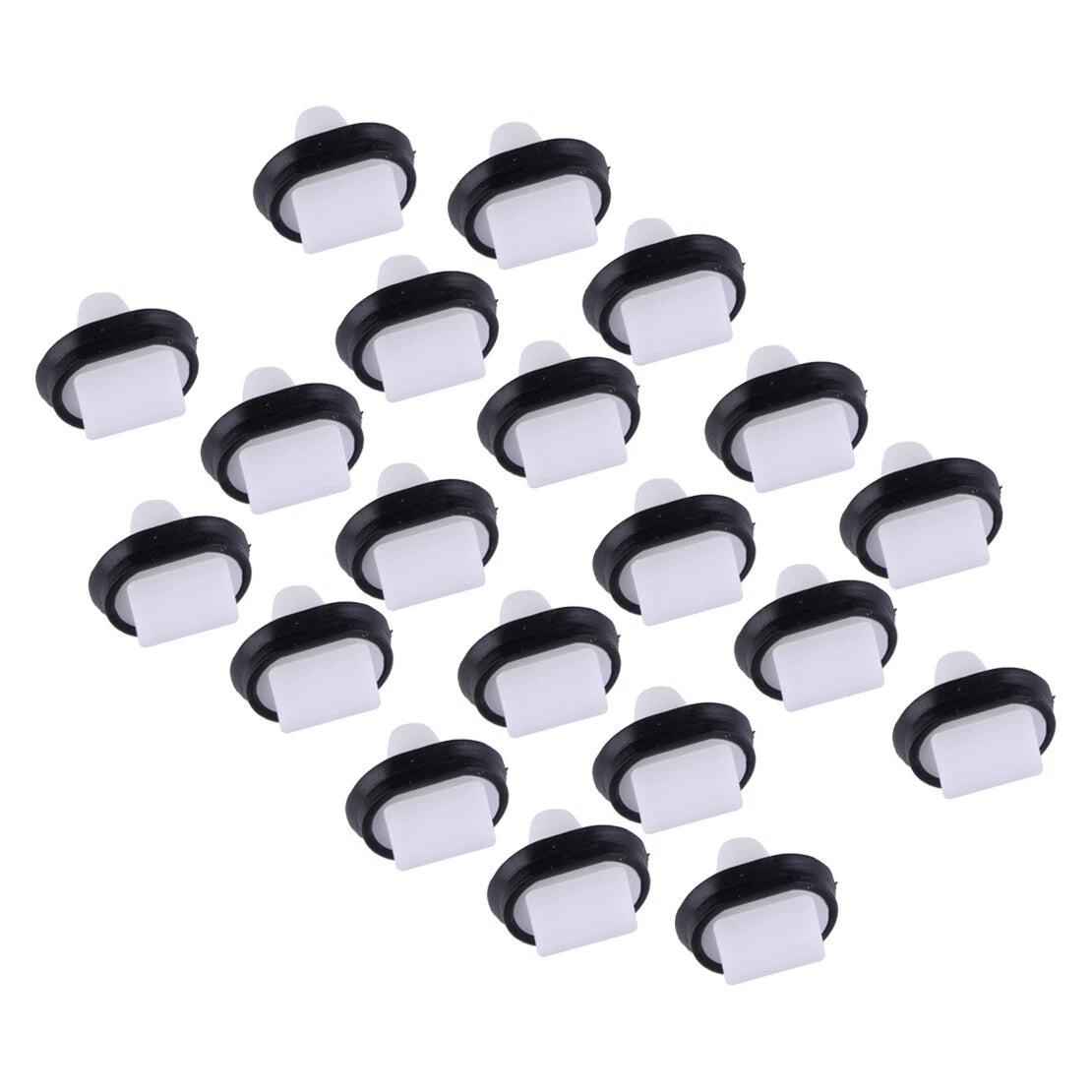 20 x Side Protection Strips Mounting Clips for Fiat Ducato Peugeot Boxer