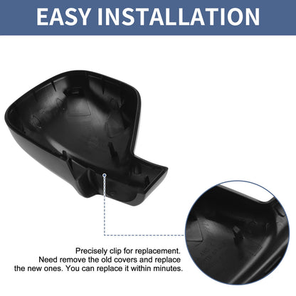 Mirror Cover Cap Replacement Black for Citroen Dispatch Jumpy (2016-2024) 1 x Pc