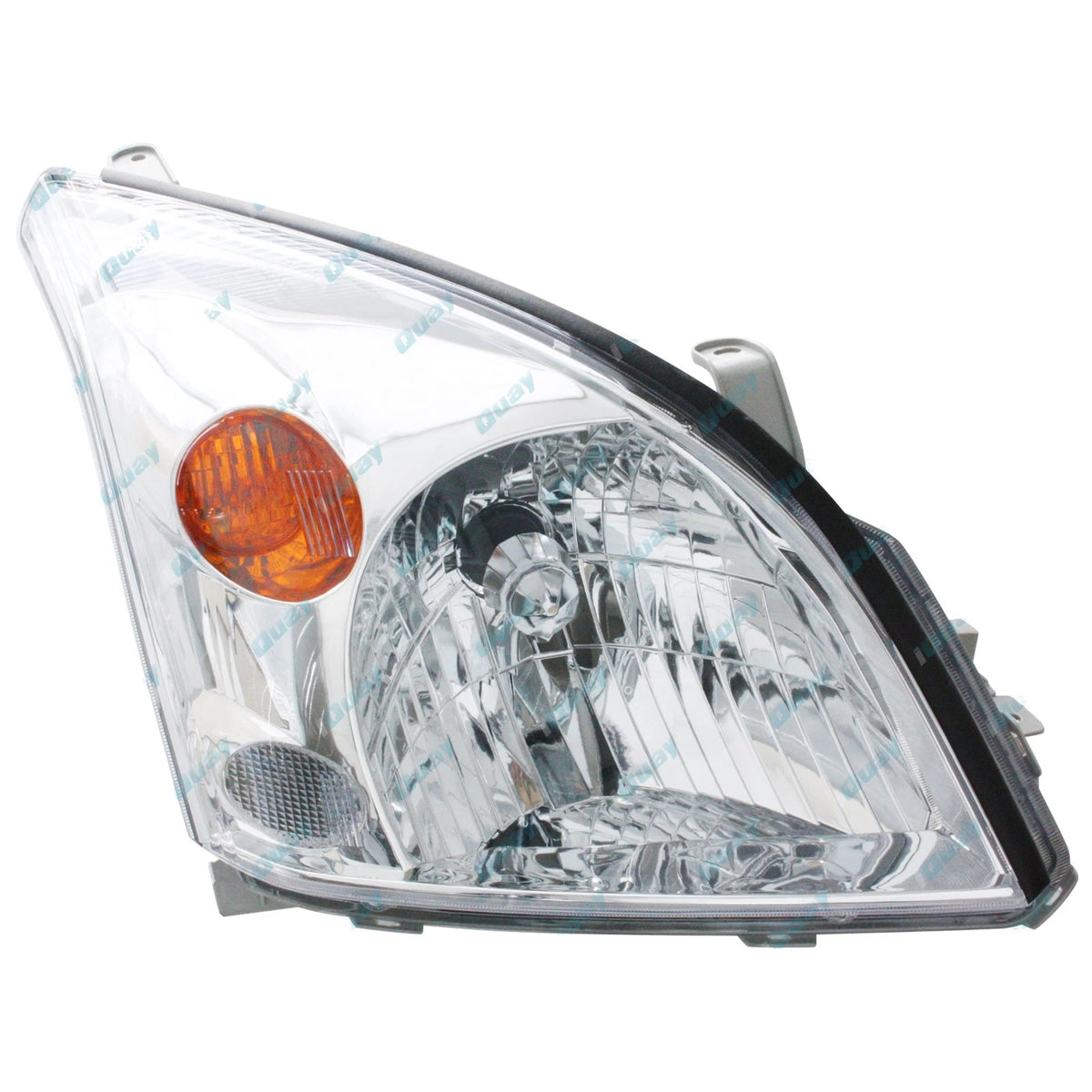 Chrome Headlights Pair for Toyota Landcruiser Prado 120 Series (2002-2009)
