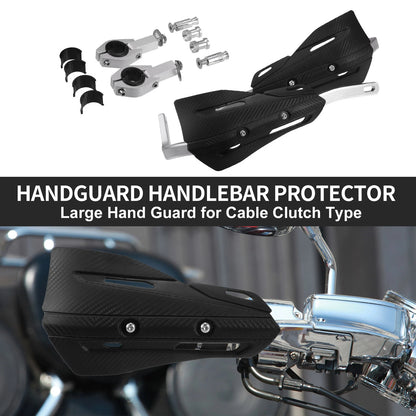 Handlebars Plastic Handguards 1 Set for Motorcycle