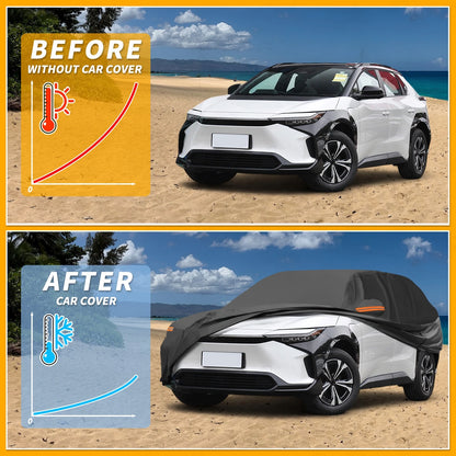 Waterproof All Weather Car Cover for Toyota bZ4X (2022-2023)