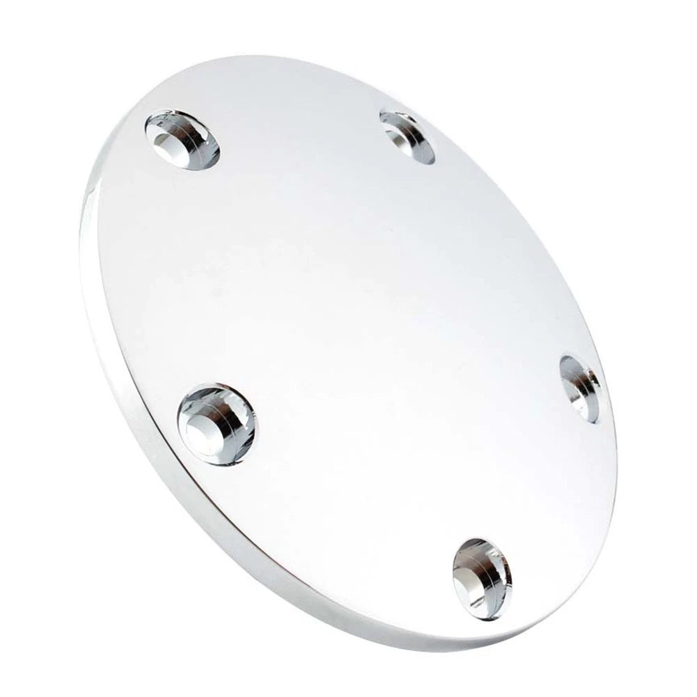 5 Hole Domed Point Timing Ignition Timer Cover Chrome for Harley Softail (2000-2023)
