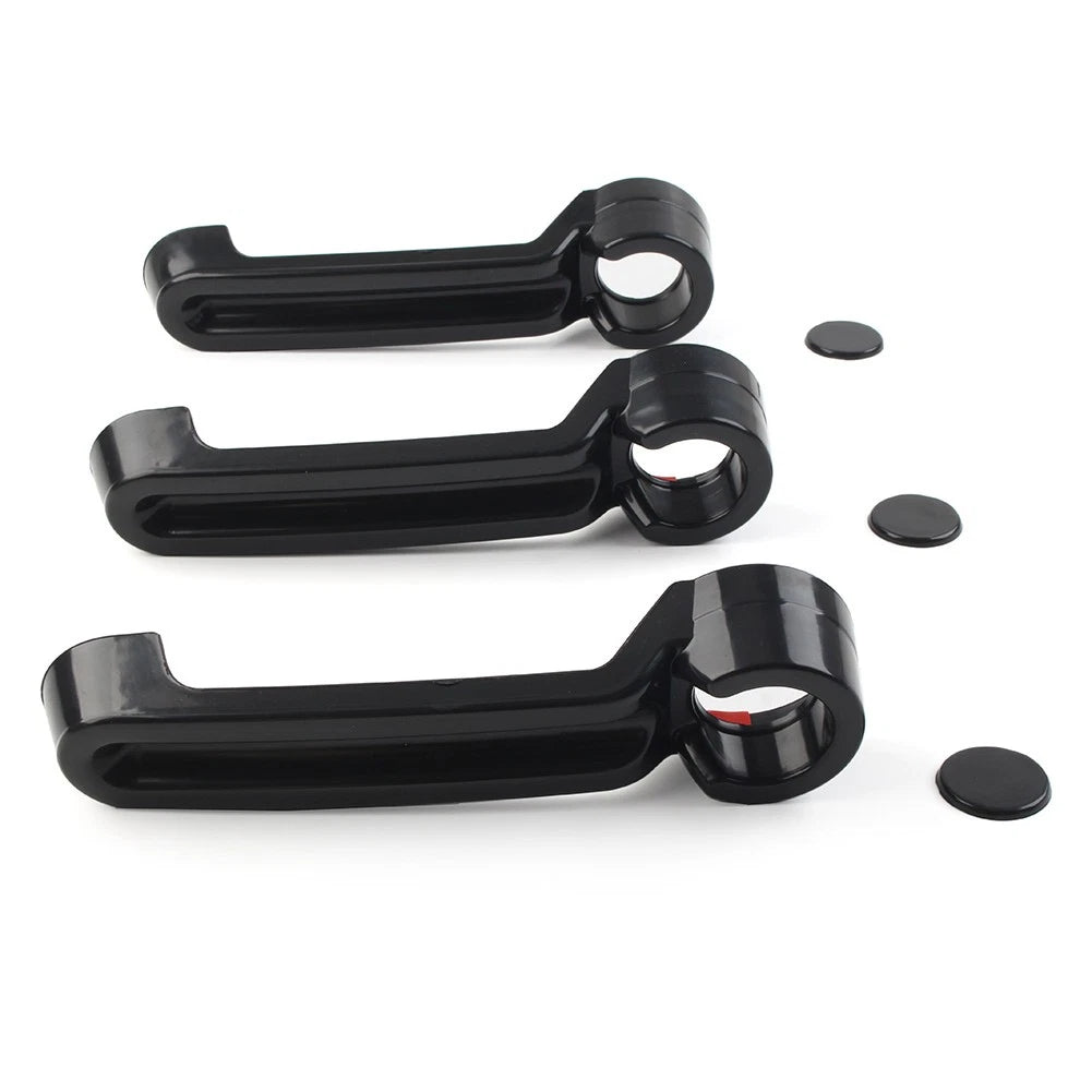 Exterior Door Handle Tailgate Cover Trim for Jeep Wrangler JK 2-Door (2007-2017)