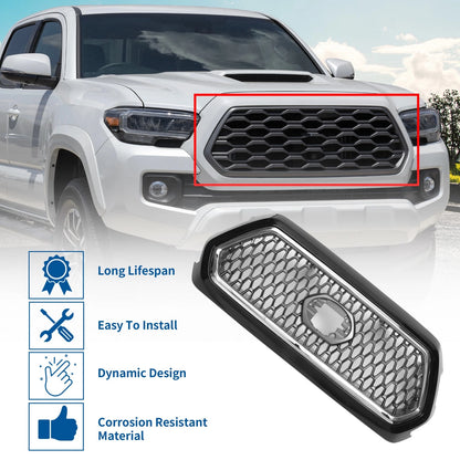 Front Hood Bumper Grille for Toyota Tacoma (2019–2020)