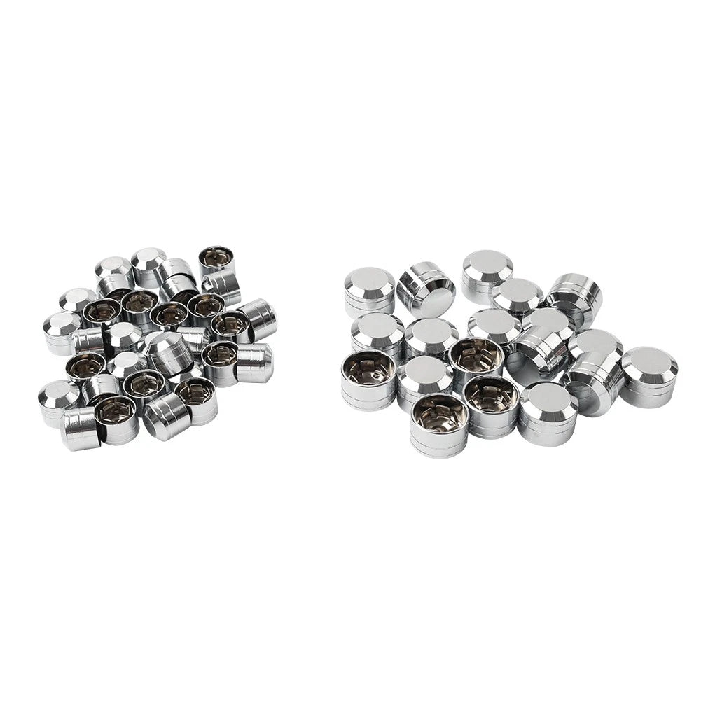 5 Engine Topper Bolt Cover Screws Caps Chrome for Indian Chief (2014-2023)
