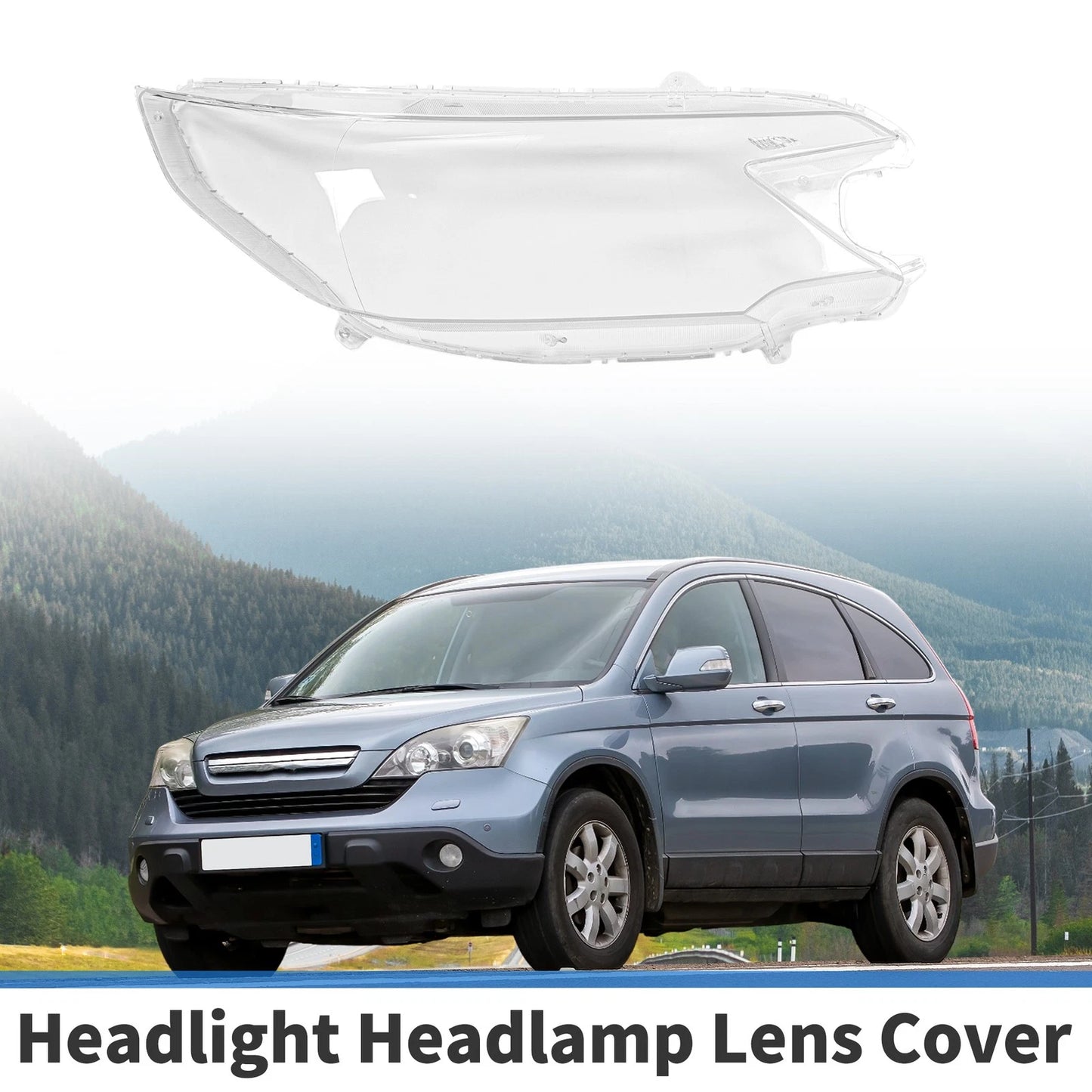 Car Front Right Headlight Lens Cover for Honda CRV (2012-2014)