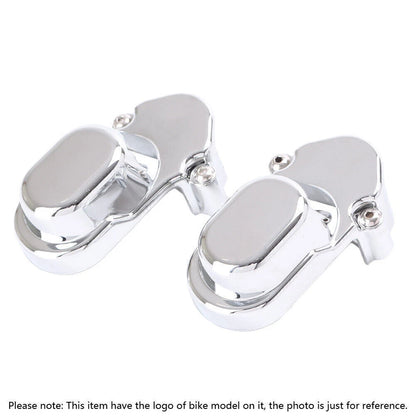 Chrome Rear Axle Cover Nut Bolt Caps Set for Harley Sportster 1200 883 (2005-2014)
