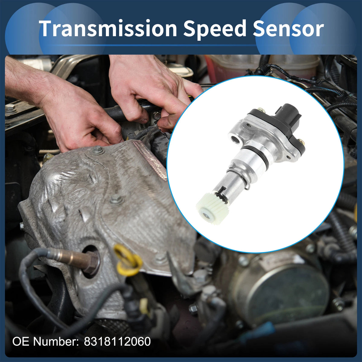1 Pc Transmission Speed Sensor for Toyota RAV4 XA10 2.0 (1997-2000)
