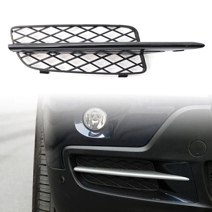 Black Right Side Front Bumper Fog Light Grill Trim for BMW X5 (2007-2010)
