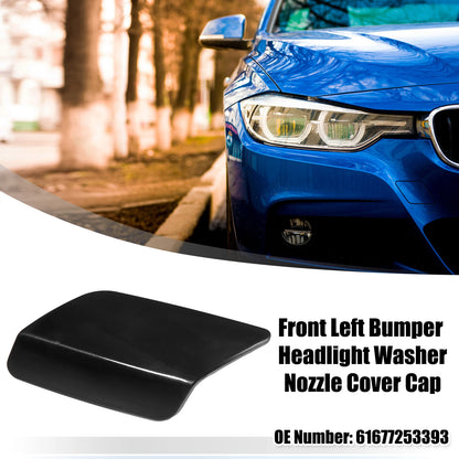 Front Left Bumper Headlight Washer Nozzle Cover Cap for BMW E92 E93