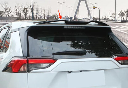 ABS Glossy Black Rear Roof Window Spoiler for 2019-2023 Toyota RAV4