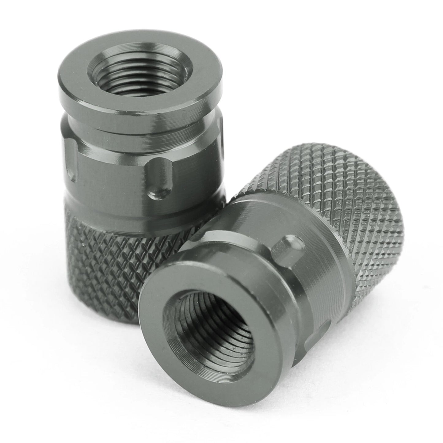 Aluminium Anti-Theft Valve Caps for Car, Auto, Motorcycle, Bike