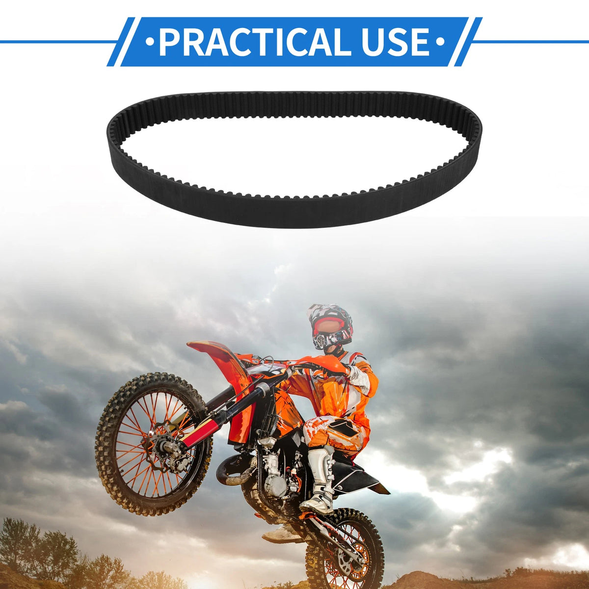 Drive Belt 12-16 Powersports V-Belt for Yamaha XP530 T-MAX (2012–2016)