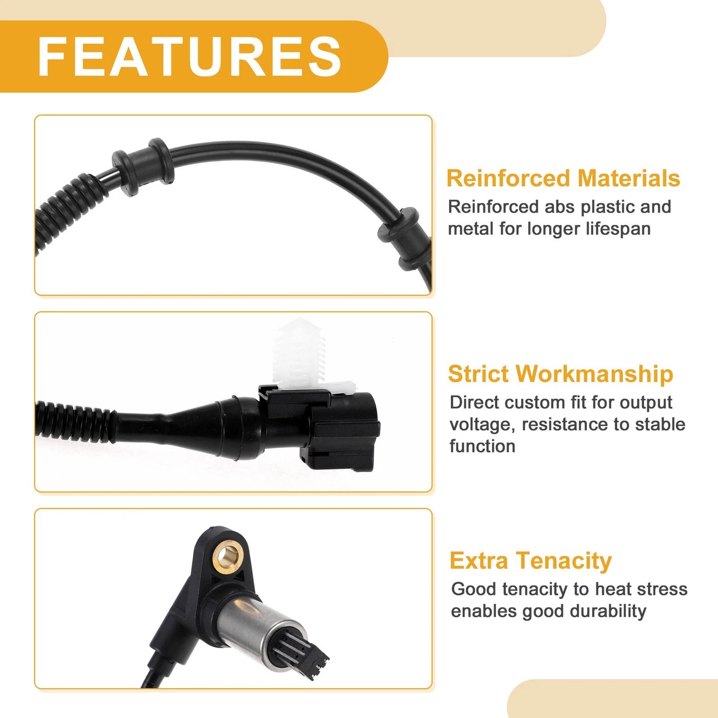 ABS Wheel Speed Sensor for Ford E-150 (2003-2006) Front Left