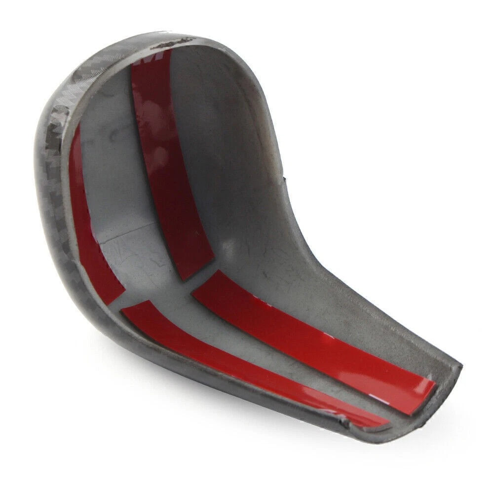 Carbon Fiber Console Gear Shift Knob Cover for Mazda 3 Axela (2020-2021)