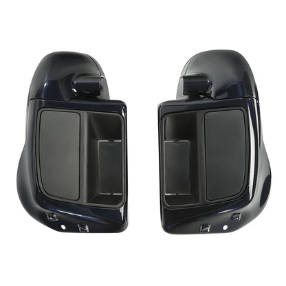 Vented Leg Fairings for Harley Street Glide 2014-2024 Midnight Blue