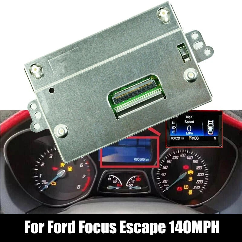 LCD Screen Replacement Speedometer Cluster for Ford Focus Escape