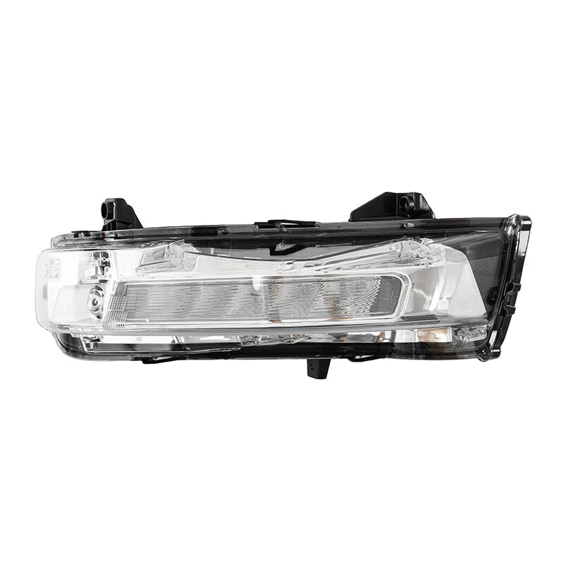 Left Side LED Fog Light for 2018-2022 Ford Mustang w/DRL Turn Signal White/Amber