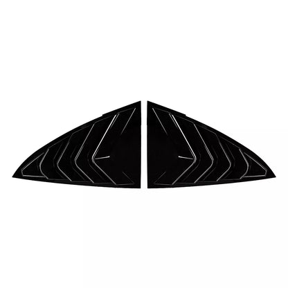 Rear Window Louver Cover for Tesla Model 3 (2017-2025) Gloss Black