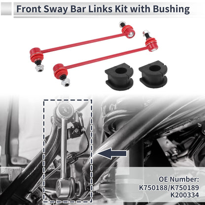 Front Stabilizer Bar Links  Bushings for GMC Terrain