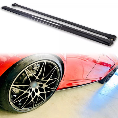 Side Skirt Extensions for BMW F82 M4 Coupe (2014-2020)