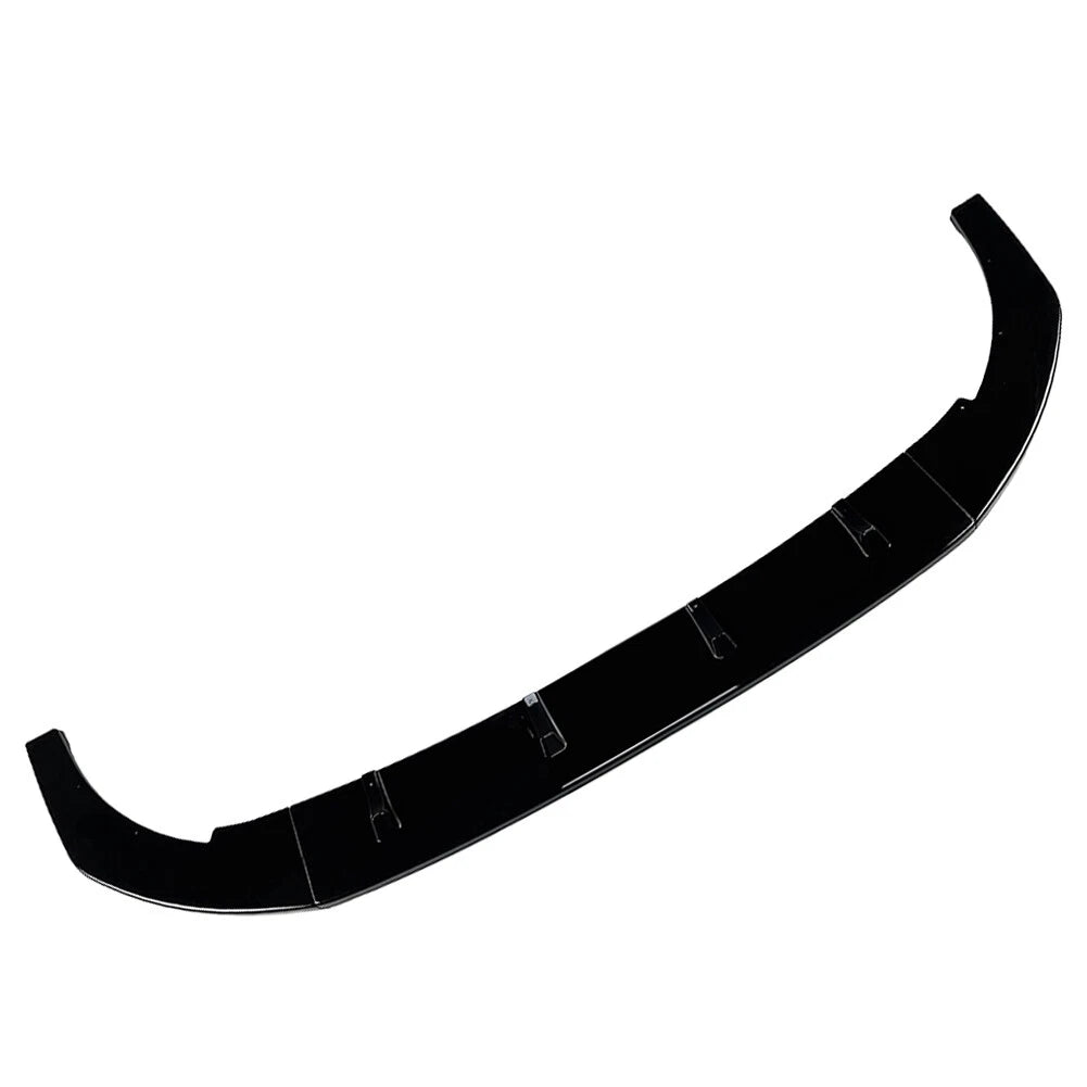 Black Front Bumper Lip Spoiler for Volkswagen Golf 8 CS R (2020-2024)