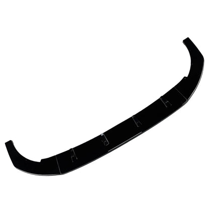 Black Front Bumper Lip Spoiler for Volkswagen Golf 8 CS R (2020-2024)