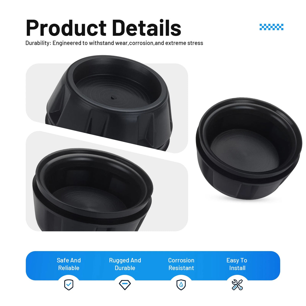 2x Cap Wheel Center for Honda Pioneer 700-4 (2014–2023)