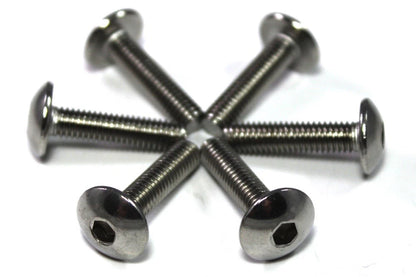 10x Schrauben / Verkleidung m6 x 25mm Pfanne Edelstahl for Rieju RS2 50 125
