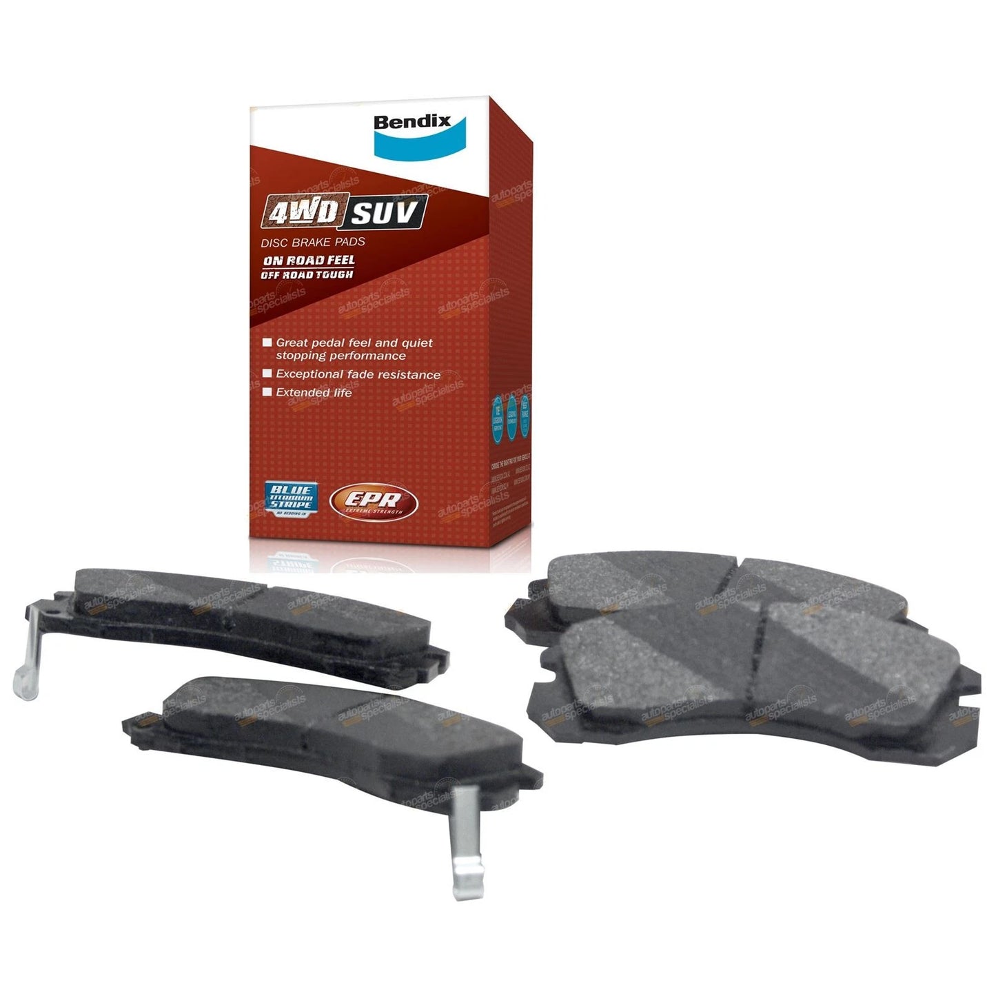 4WD Front Brake Pads Set for Mitsubishi Verada (1996 - 2004)