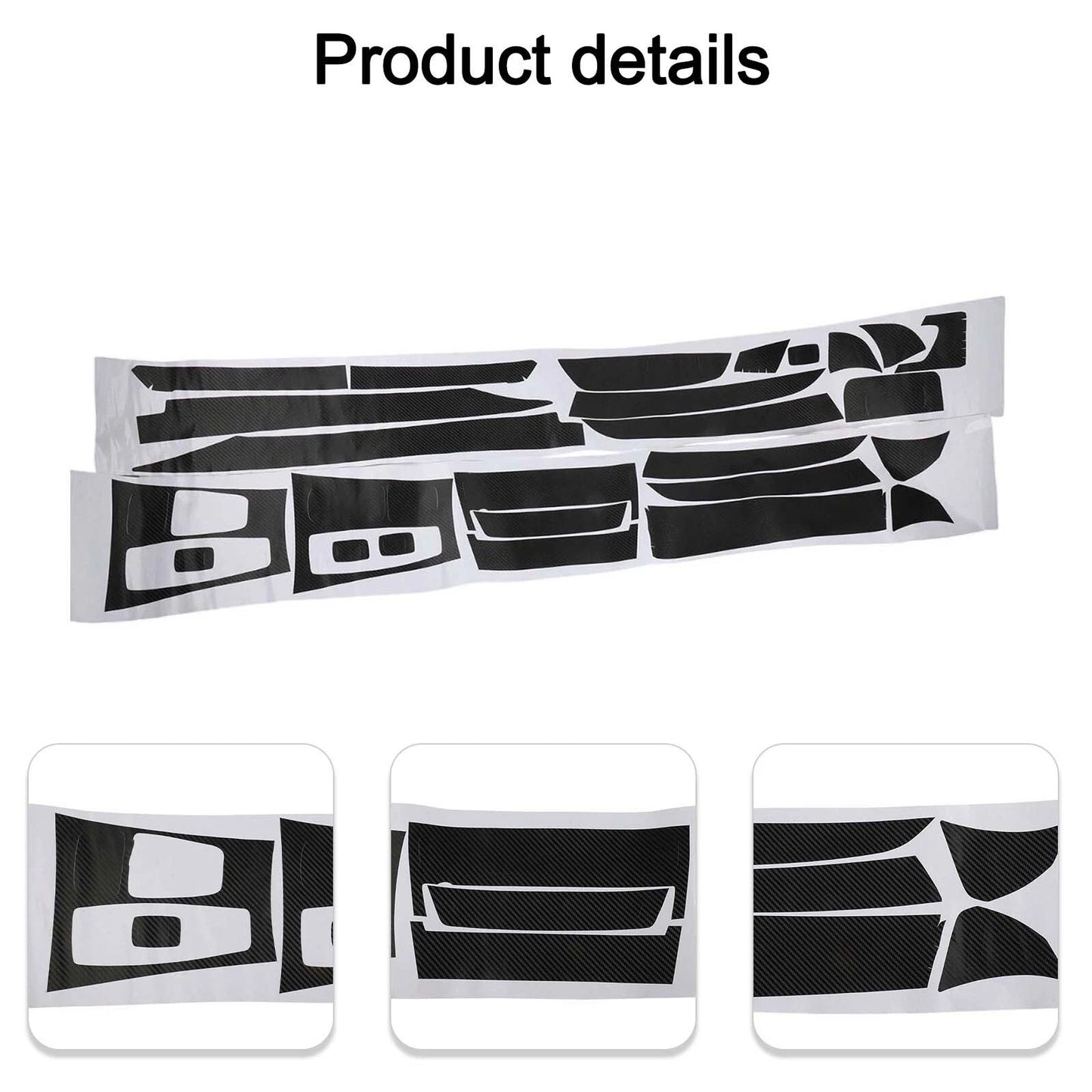 Interior Trim Decals Carbon Fiber for BMW E70 (2007–2013)