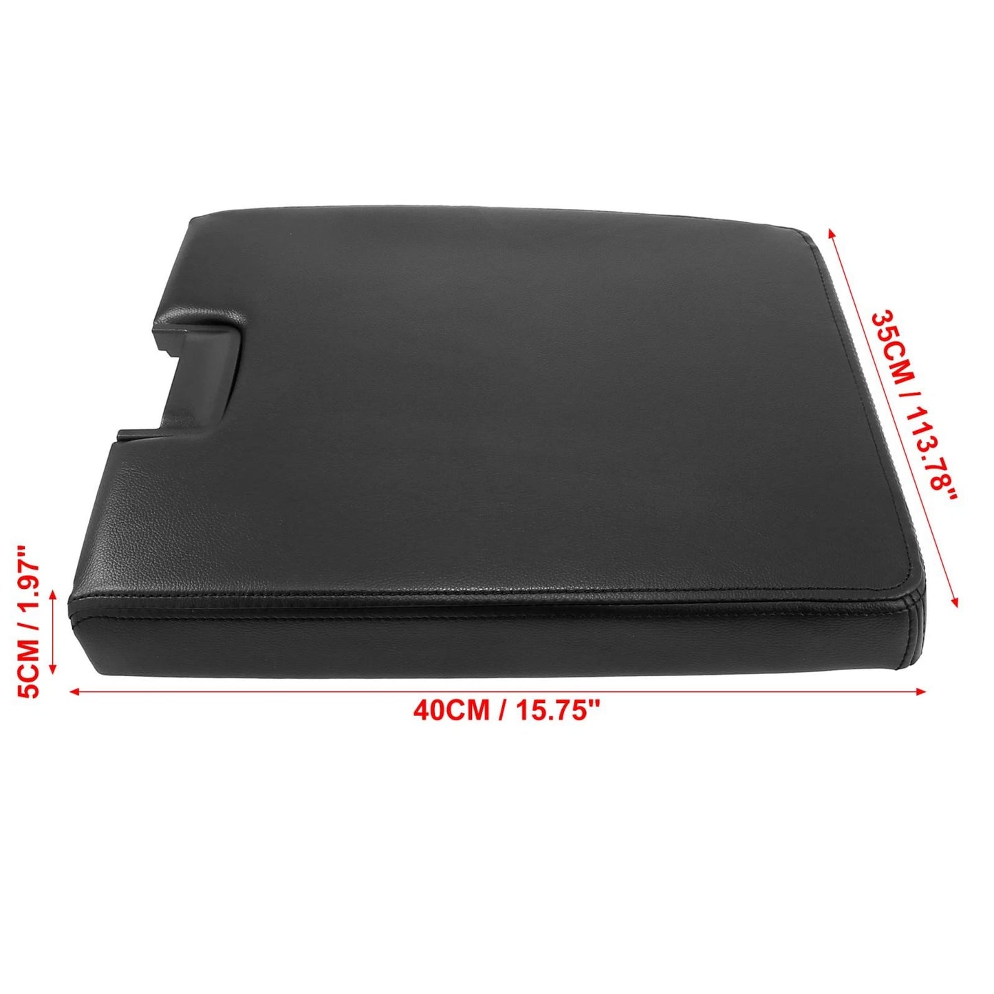 Center Console Cover Black OEM for Chevrolet Silverado 1500 (2007-2013)