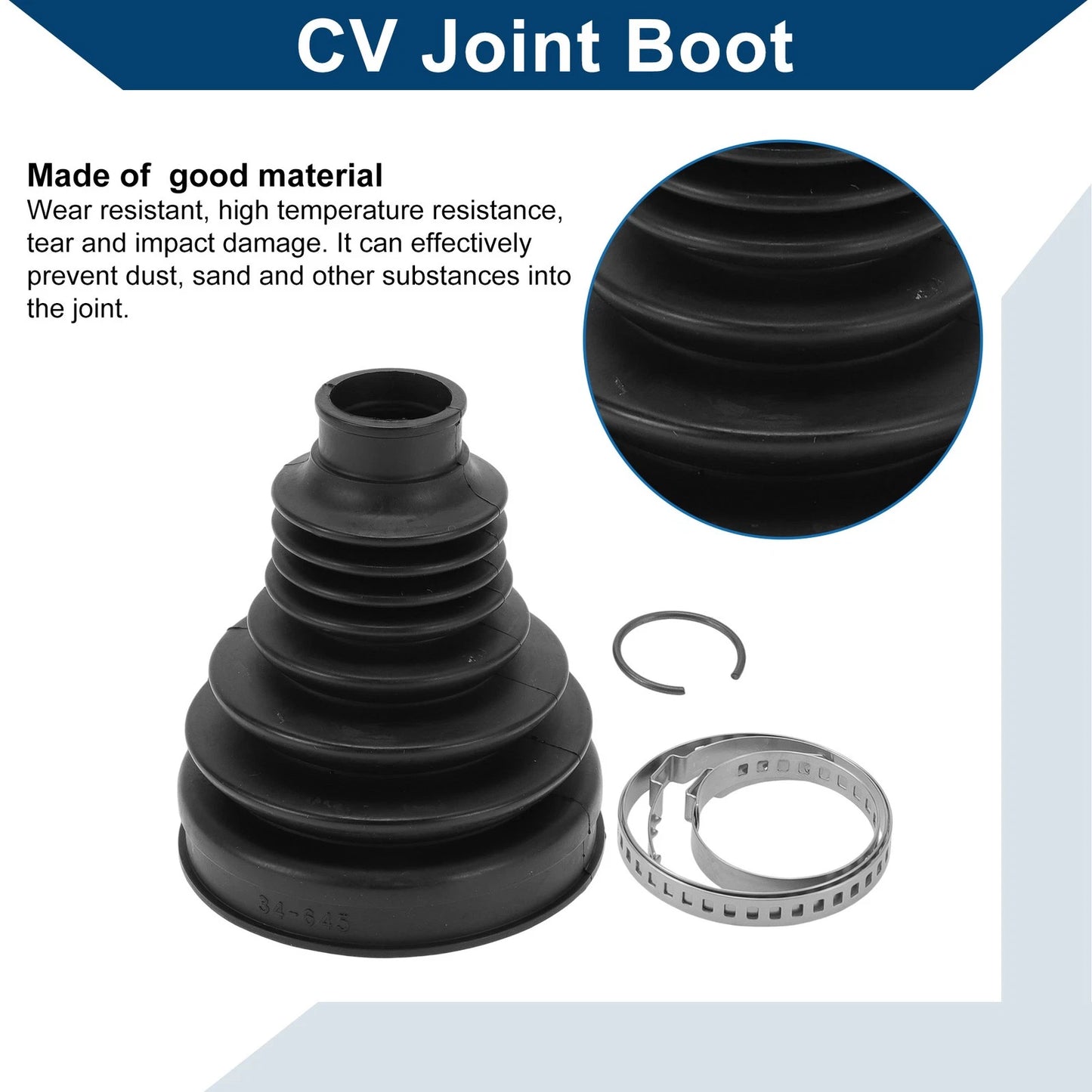 Inner CV Joint Boot Kit for Land Rover LR2 (2008-2015)