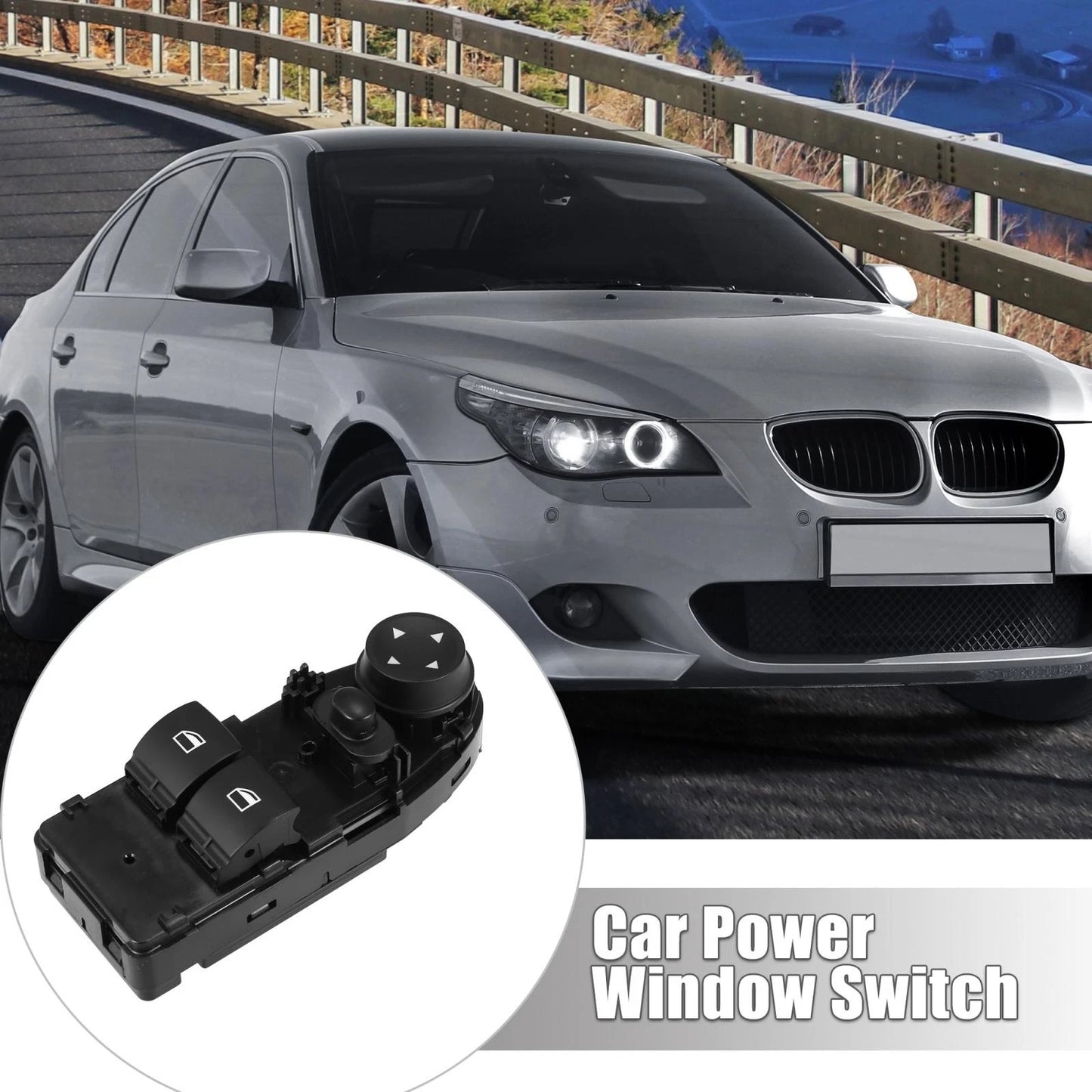 Master Power Window Switch for BMW 335i 328i 316i (2007-2013) Black