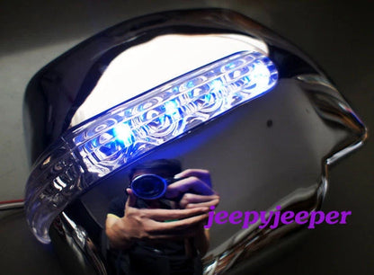 Chrome Manual Mirror Cover LED for Toyota Hiace Commuter (2005-2008)
