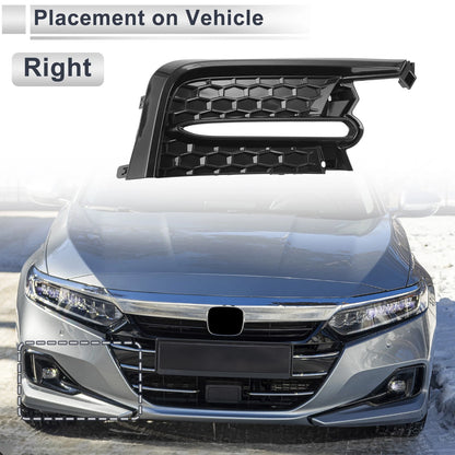 1 Pc Car Front Right Fog Light Grill for Toyota Corolla (2020–2022)