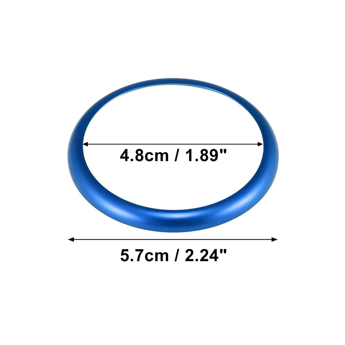 Aluminum Alloy Multimedia Knob Ring for BMW 1 2 3 5 6 7 Series X3