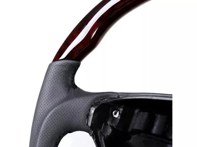 Walnut Wood Sport Steering Wheel for Mercedes S-Class W220 (1998-2005)