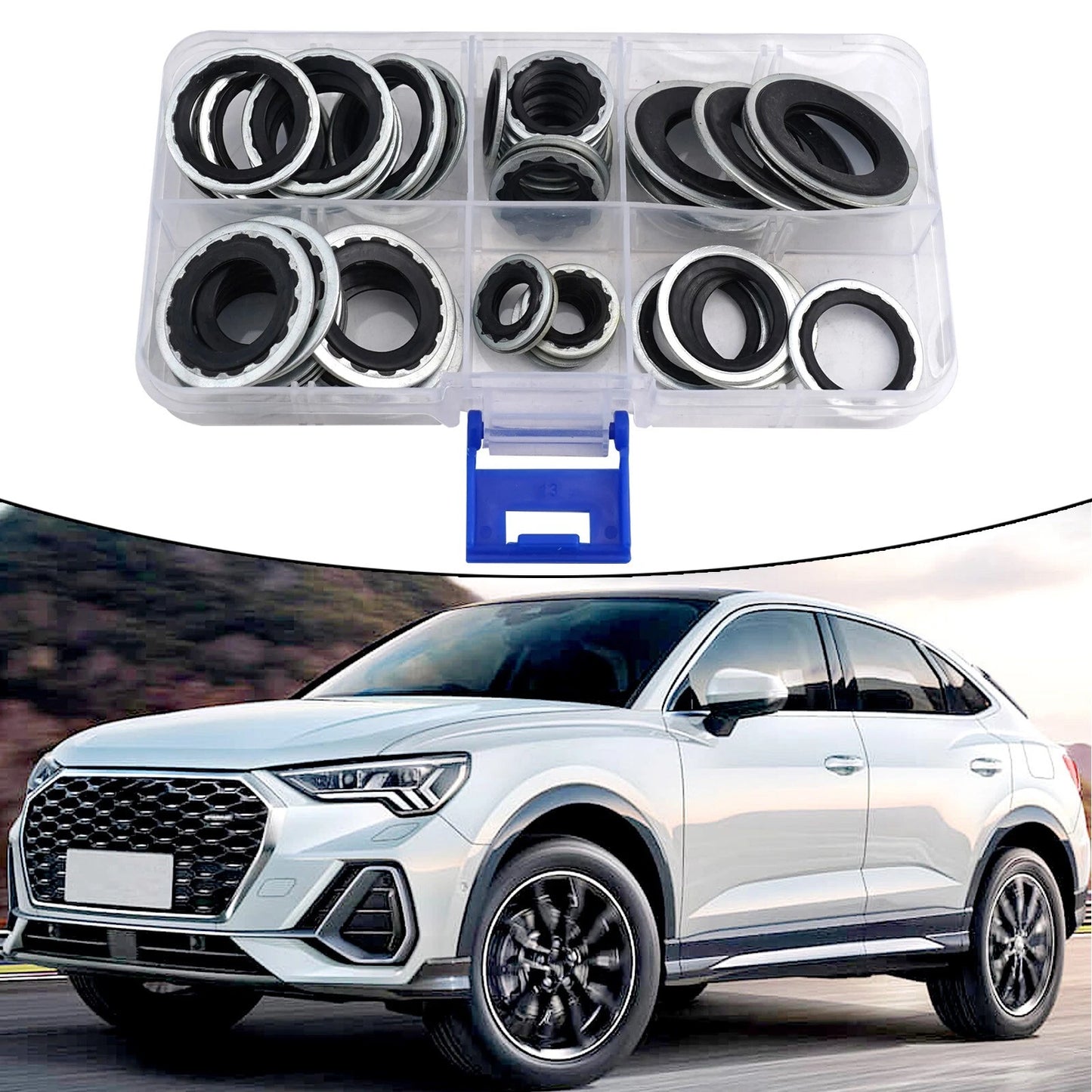 Gasket 45Pcs AC Compressor Gaskets for Car