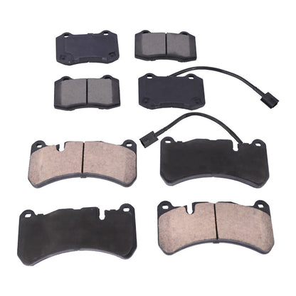 Front & Rear Brake Pads for Maserati Ghibli S Sq4 Quattroporte (2014–2021)