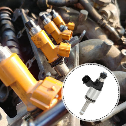 Fuel Injector 1Pc for Lexus IS300H Hybrid 2014-2015 Black Silver Tone