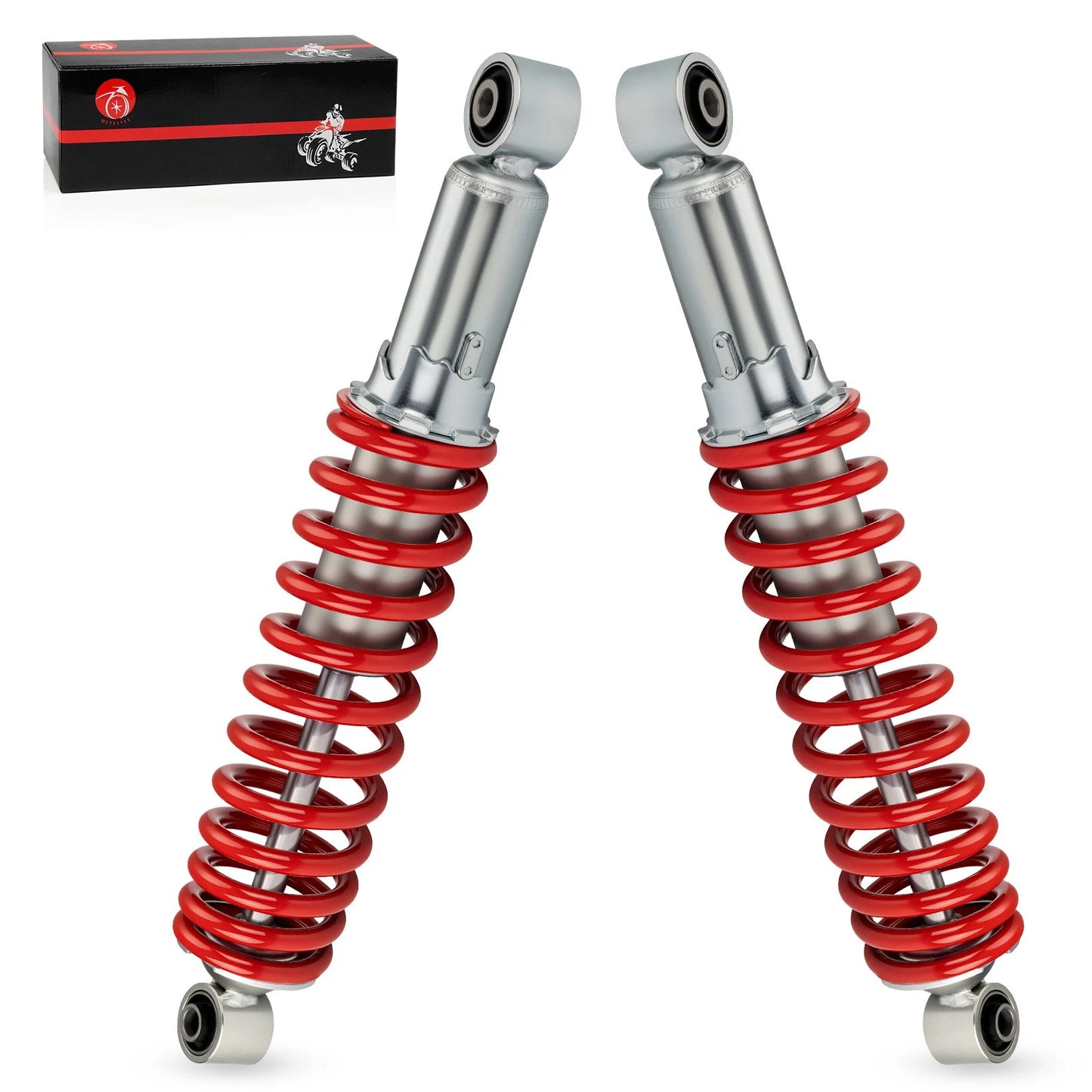 Red Front Left/Right Shock Absorber for Yamaha Blaster 1988-2006 YFS200 ATV